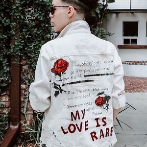 Zara My Love is Rare Denim Jacket